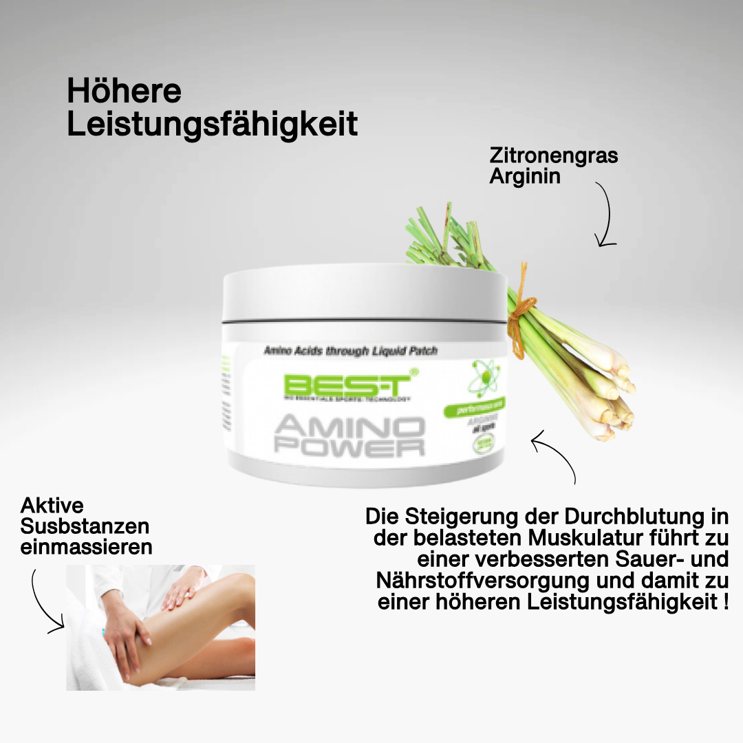 BES-T | AMINO POWER - Maximale Leistung mit Arginin