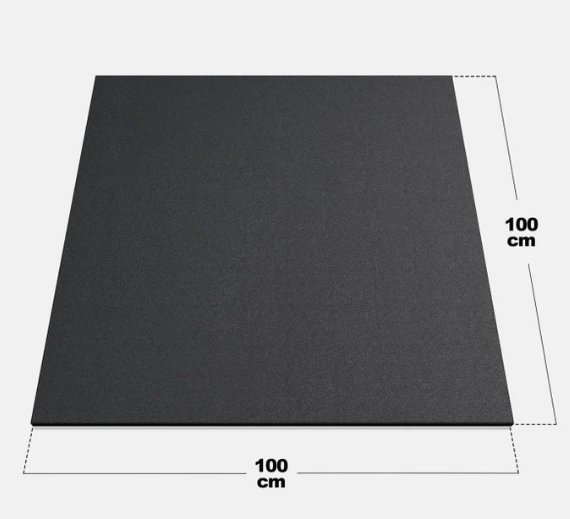 Trainingsmatte grau (1x1m) Occasion