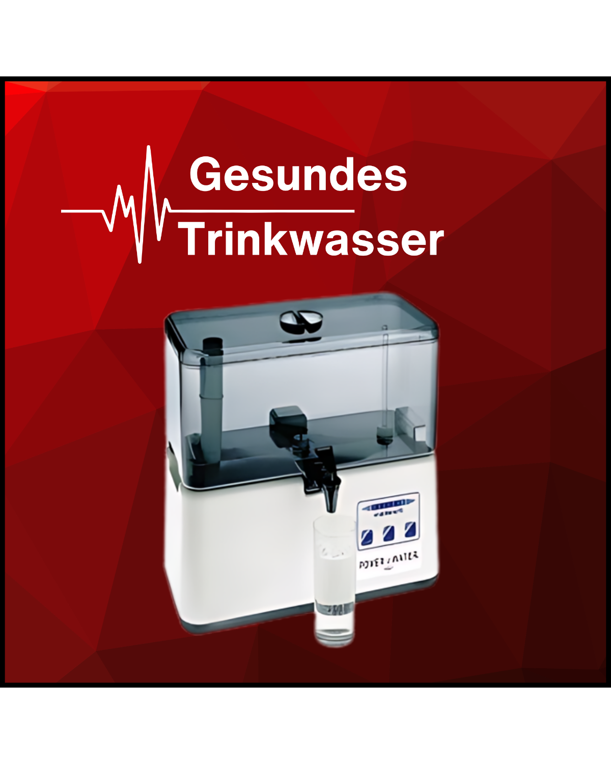 Gesundes Trinkwasser