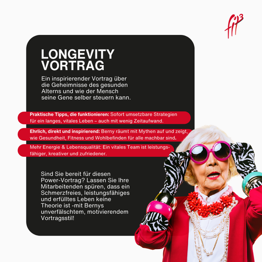 Vortrag zum Thema Longevity